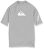 Protección solar UPF 50+ Quiksilver Men\'s All Time Ss Short Sleeve Rashguard Surf Shirt