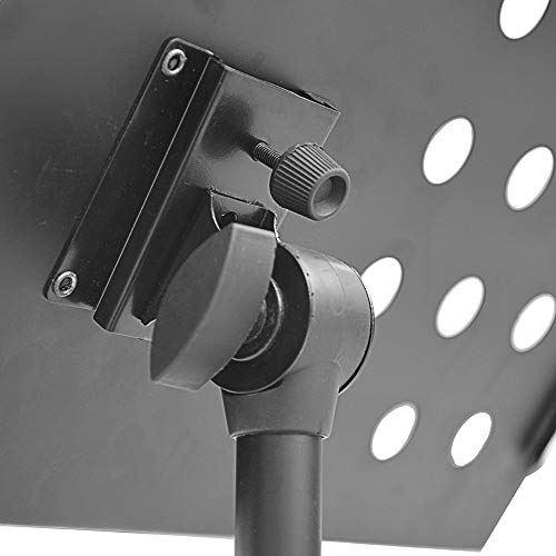 Pupitre d'orchestre AxcessAbles SM-501 noir résistant pour éviter la chute des livrets - 3