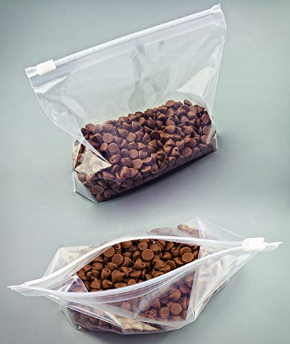 Miniatura 3 de Bolsas deslizantes de 39.4 x 5.9in, 100 unidades, de almacenamiento de peso pesado, 39.4 x 5.9in, bolsas de sándwich de calidad para alimentos, ropa