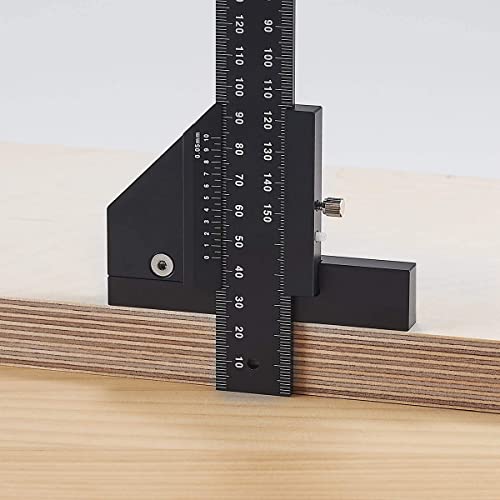 Calibrador digital de aleación de aluminio para carpintería miniatura 2