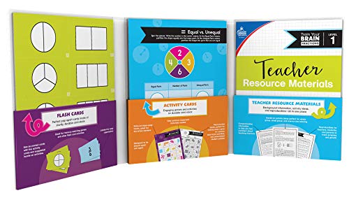 Carson Dellosa Education Train Your Brain Fractions Classroom Activity Kit, Multi 111 per Each - Image 3