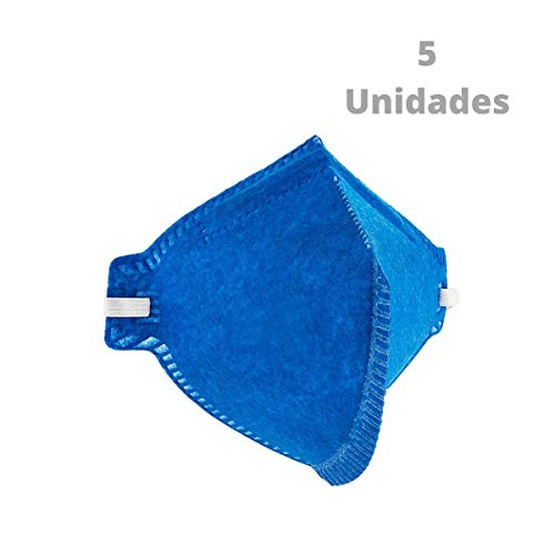 Kit 5 Peças Máscara Respiratória S/Válvula PFF2 Delta Plus
