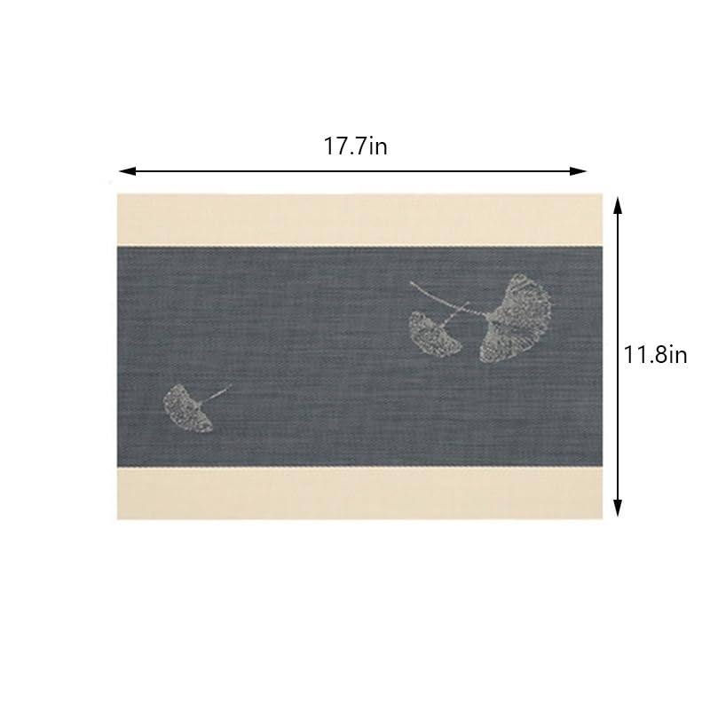 Set de table tissé western et dessous de verre isolant pour table de cuisine - 5
