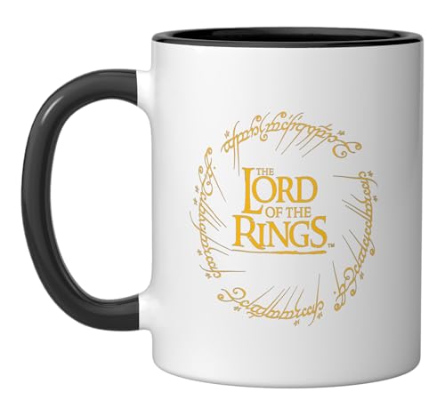 Taza Cerámica Lord of the Rings 11 oz Negra miniatura 1