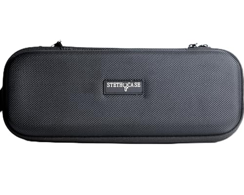 Case Estojo Bolsa para estetoscopio Littmann Stethocase - proteção maxima (PRETO)