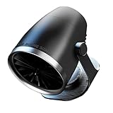 Xinsheinelry Estufa de automóvil de 12 V de alta calefacción, plan compacto 360 horizontal, rotación vertical de 90 grados, seguro para uso en invierno, ventilador transportable