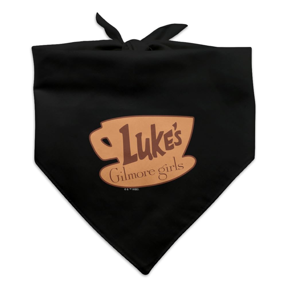 GRAPHICS & MORE Gilmore Girls Luke's Diner Dog Pet Bandana - Black