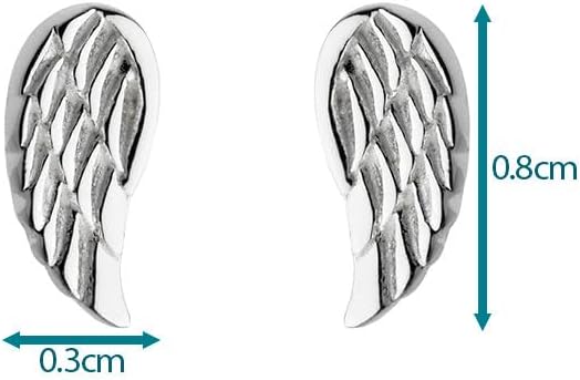 Earrings Dew Sterling Silver Dainty Wings Stud Earrings 48108hp [parallel import goods]