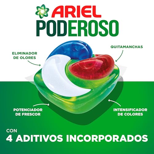 Miniatura 4 de Ariel Pods PODEROSO Detergente lavadora capsulas | 29 Lavados | Frescor Silvestre | POD GRANDE = 2 PODS | 2X eliminación de manchas y olores
