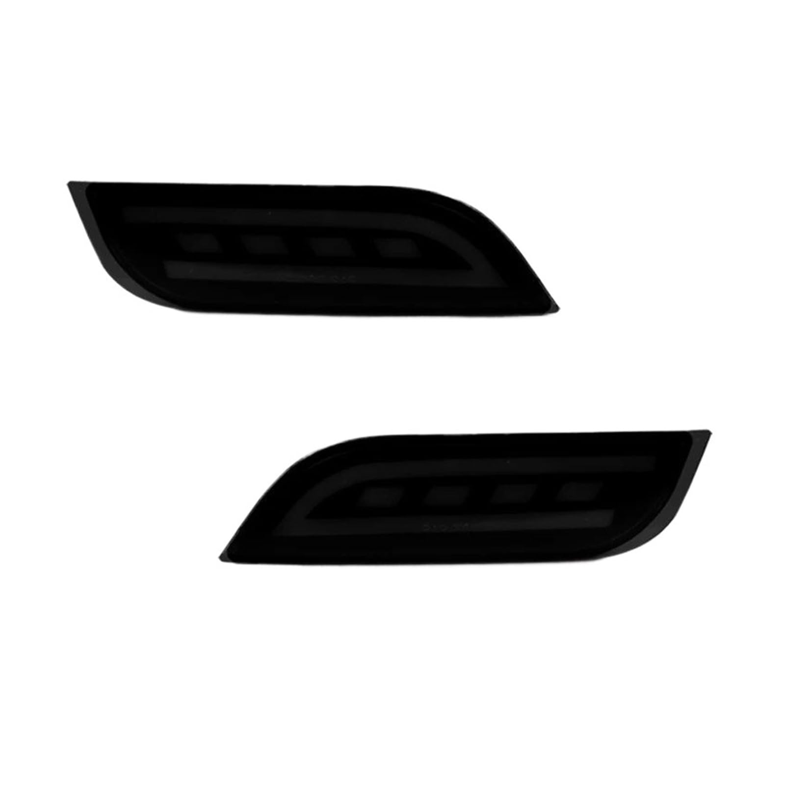 Pilotos Traseros coche Para Subaru Para Impreza Para WRX Para STi XV Para Crosstrek Reflectores Parachoques LED Luces Antiniebla Traseras 12 V(Smoked Lens)