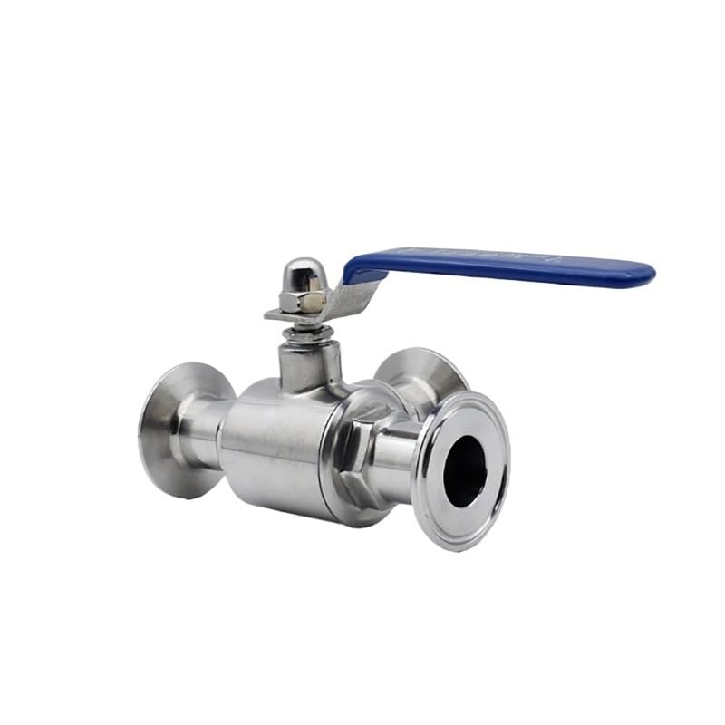 Trójdrożny zawór przełączający ze stali nierdzewnej 304 Złącze zaciskowe 3/4 "-2" Przemysłowa złączka rurowa(T-port,25mm Ferrule 50.5)