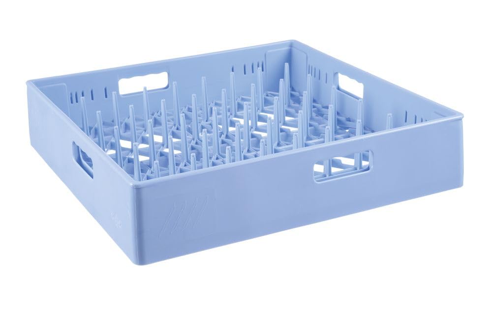 HENDI Lavavajillas industrial, para cestas 50x50cm, con control electrónico, máquina lavaplatos lavavasos lavacopas, 230V, 3600W, 570x600x(H)830mm, acero inoxidable