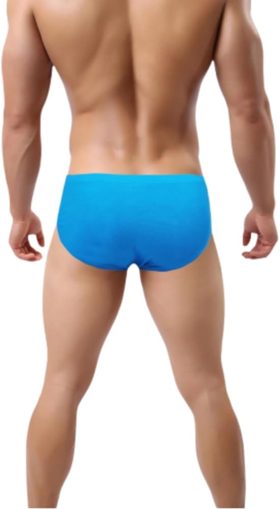 ZONBAILON Mens Sexy Front Opening Fly Access Briefs Low Rise Bulge Enhancing Pouch Bamboo Viscose Underwear Pack - Image 2