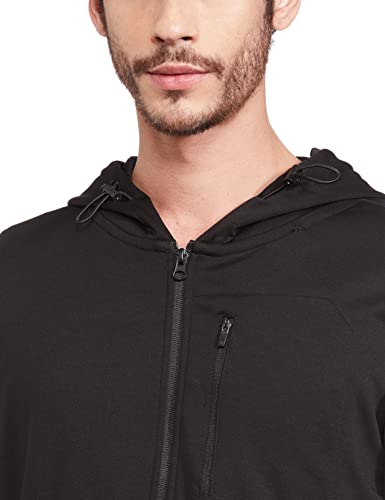 Image of Proline Men's Cotton Blend Hooded Neck Sweatshirt