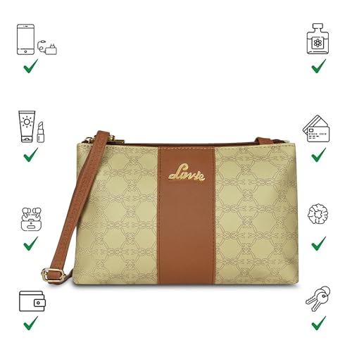 Image of Lavie Women's Mono Lynn 2c Top Zip Cross Body Sling Bag | Ladies Purse Handbag | Gift for Women