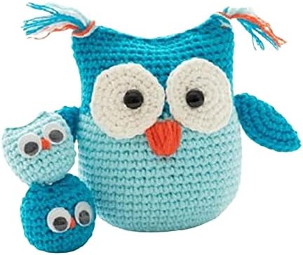 Kit de crochet de poup&eacute;e hibou bricolage bricolage artisanat au c...