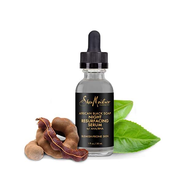 Sheamoisture-Overnight-Resurfacing-Serum-for-Blemish-Prone-Skin-African-Black-Soap-With-Shea-Butter-1-oz Sheamoisture Overnight Resurfacing Serum for Blemish Prone Skin African Black Soap With Shea Butter 1 oz
