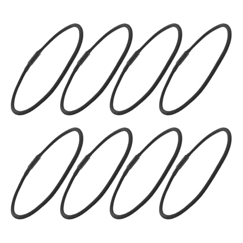 MOTHNUR 8 pezzi Elastici Antishock per Supporto Microfono Anelli in Gomma Resistenti ed Elastici per Microfoni Condensatore e Bracci Microfonici Ricambio Flessibile per Registrazioni