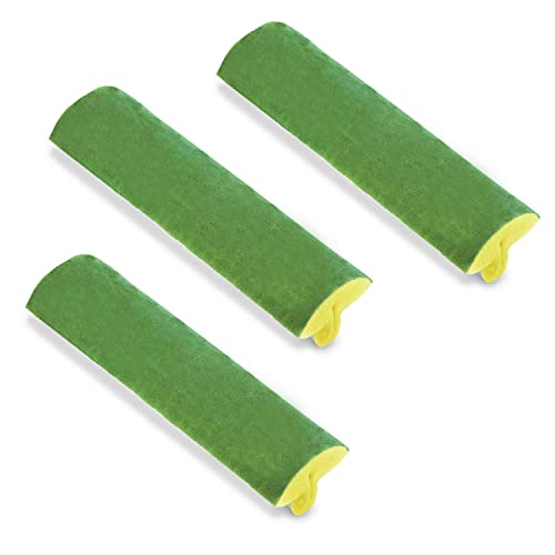 Libman Nitty Gritty Roller Mop Refills, Green, Yellow, 3 Pack #TOP2