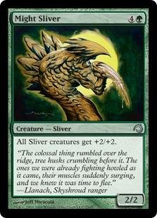 Magic: the Gathering - Might Sliver - Premium Deck Series: Slivers