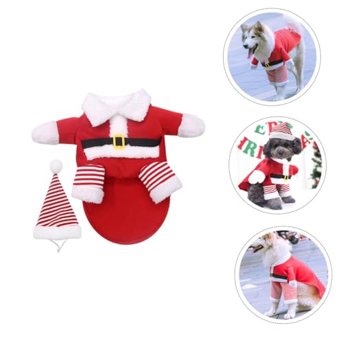 Disfraz para perro rojo Talla XL diseño de dibujos animados miniatura 4