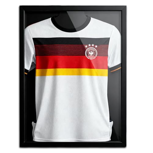 Avalo Trikotrahmen Aluminium - Objektrahmen für Fußballtrikot - 3D Box...
