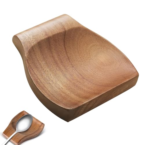 Set Di 2 Portacucchiaio In Silicone Per Cucina - Appoggia Mestoli Antiscivolo, Verde E Arancione - Foto 7