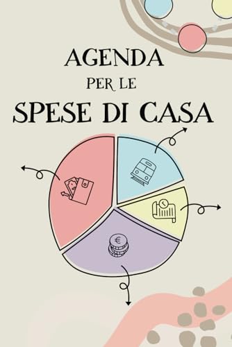 Agenda per le Spese di Casa: Organizzazione del Budget a livello settimanale per un anno