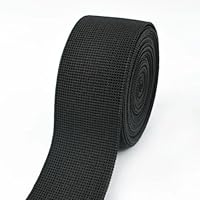 QAUUCP 2/5/10 meter 5 cm elastische band voor naaien bank rugleuning kussen elastiekjes doe-het-zelf meubels renovatie materiaal elastiek voor naaien ( groen-zwart 2,2 meter_50 mm