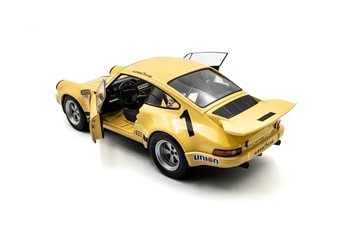 Solido Porsche 911 IROC escala 1:18 amarillo miniatura 7