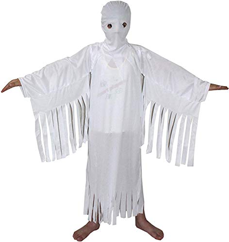 Image of Kaku Fancy Dresses Horror Ghost Halloween Costume /California Cosplay Costume | Halloween Ghost Spirit Fancy Dress | Halloween Scary Costume