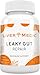 Leaky Gut Repair Supplements by Liver Medic | Gut Healing Support. for Relief of Heartburn. Bloating, Gas, Constipation, Diverticulitis, SIBO. Contains L-Glutamine, Slippery Elm, Zinc, NAG