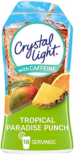Crystal Light Energy Tropical Paradise Punch Zero Calories Liquid Water Enhancer 1 Count 1.62 fl oz