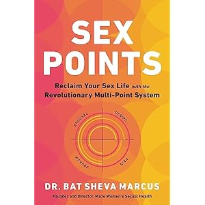 The cover of Sex Points by Dr. Bat Sheva Marcus.