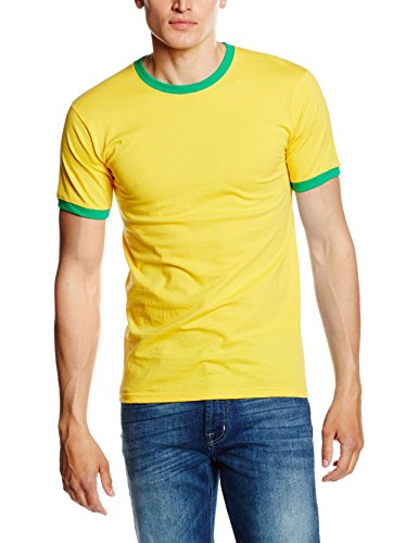 Fruit of the Loom Men's Valueweight Ringer Tee Shirt