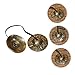 ifundom Cymbals Bell Tingsha Bell for Meditation Chimes Percussion Religious Musical Apparatus