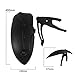 Motorcycle Rear Fender Wheel Hugger Mudguard Splash Guard for BMW R Nine T RNINET R9T Pure Racer Urban 2014-2024 (Black)