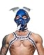 Mister B Mister B Floppy Dog Hood Circuit - Blau Weiß - 300 g