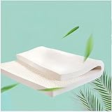 7-Zonen Latexmatratze 140×200cm(55×79inch), 100% Naturlatex Rohmatratze, 10cm Dicke Premium-Matratze, Hochwertige Latexmatratze mit Langlebiger Haltbarkeit, für Studentenwohnheim Gästebett