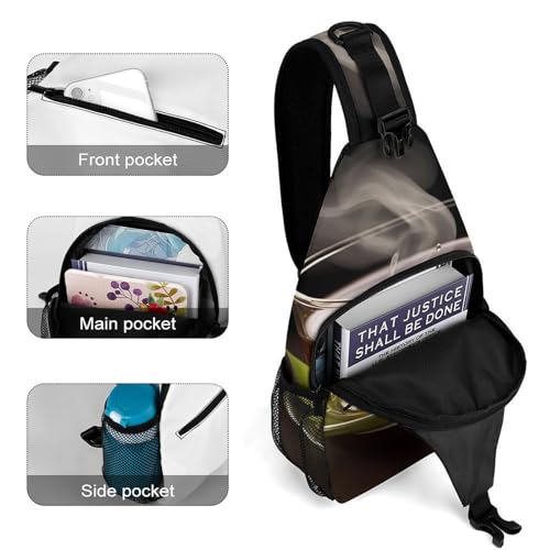 Mochila Deportiva Tipo Sling para Senderismo y Uso Casual miniatura 4