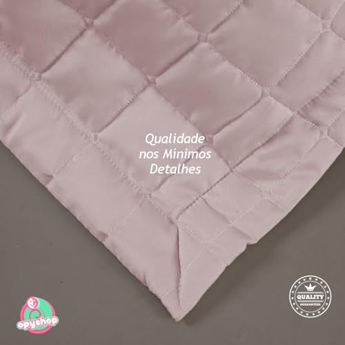 Kit Colcha Cobre Leito Cama Solteiro 2 Peças Dupla Face Soft Matelado em Costura Capa de Travesseiro