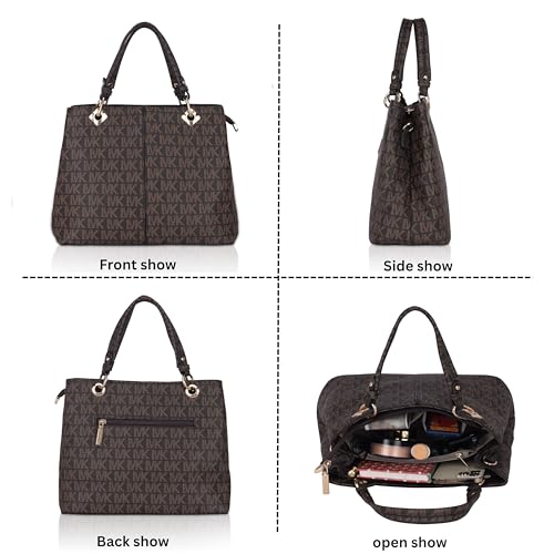 Image of DAZZLE Pu Leather Swiss Ramie Women's Fashion Handheld Bag - Elegant Print & Long Strap