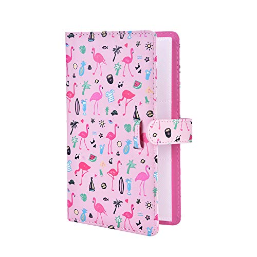 Mini Photo Album, Small Photo Album, 3In PU Cover Photo Album with 96 Sheets Capacity for INSTAX Mini Series 3 in films