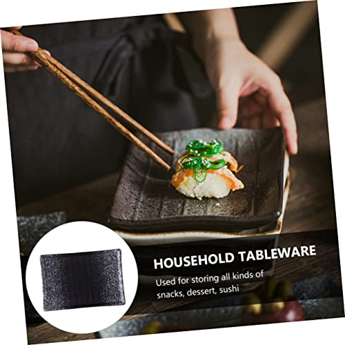 Platos pequeños japoneses para sushi, 2 piezas miniatura 6