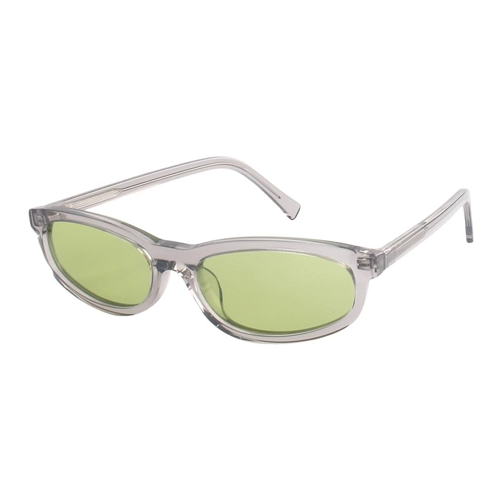 Stylowe okulary przeciwsłoneczne z octanu, wąskie i cienkie, z polaryzacją, damskie okulary z ochroną UV400