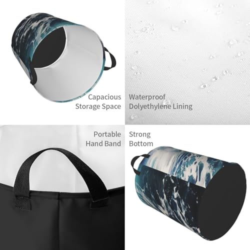 Panier à linge imperméable pour chambre et salle de jeux d'enfants - 4