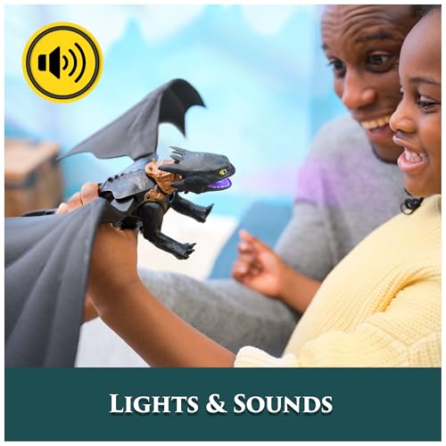 Image of Dreamworks Dragons Ultimate Plasma Blast Toothless Interactive Dragon Toy