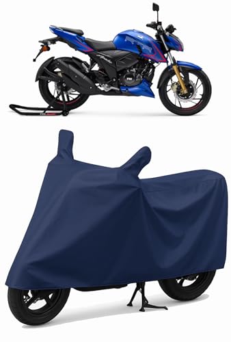 Image of CoverRide Heavy Duty Waterproof Scooty & Bike Cover for Tvs Apache RTR 200 - UV Resistant, Dustproof & Rain Protection, All-Weather Outdoor Cover for Bikes & Scooty with Buckle Straps