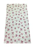 Truly Lou Bath Collection, Bows & Hearts, Bath Towel