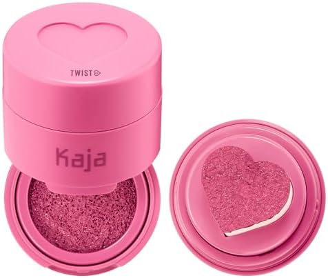 KAJA Powder Blusher Cheeky Stamp 04 Feisty - K Beauty Makeup 0.17 oz
